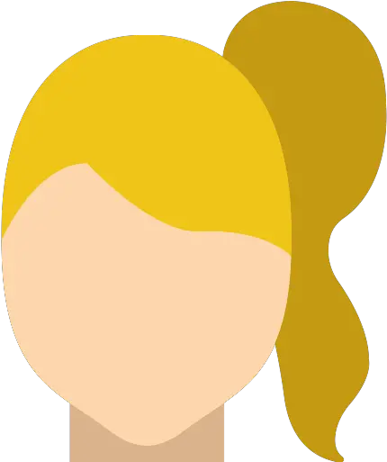 Woman Hair Vector Svg Icon 30 Png Repo Free Png Icons Hair Design Blonde Girl Icon