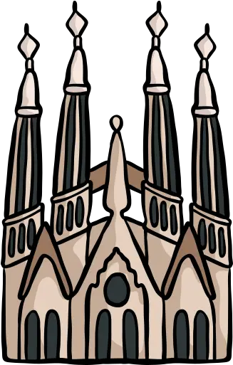 Holy Family Free Monuments Icons Sagrada Familia Drawing For Kids Png Labor Of The Holy Family Icon High Res