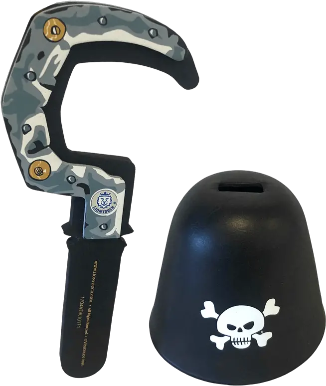 Liontouch 229lt Pirate Foam Hook Toys For Kids Hand Tool Png Pirate Hook Png