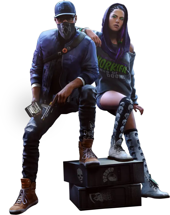 Marcus Transparent Png Watch Dogs Marcus X Sitara Watch Dogs 2 Png