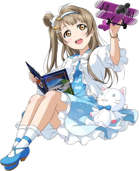 Download Hd Love Live Eli Ayase Umi Transparent Kotori Minami Png Eli Ayase Transparent