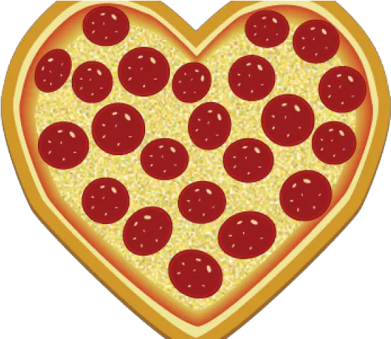 Pizza Clipart Heart Shape Clipart Heart Shaped Pizza Png Pizza Clipart Transparent