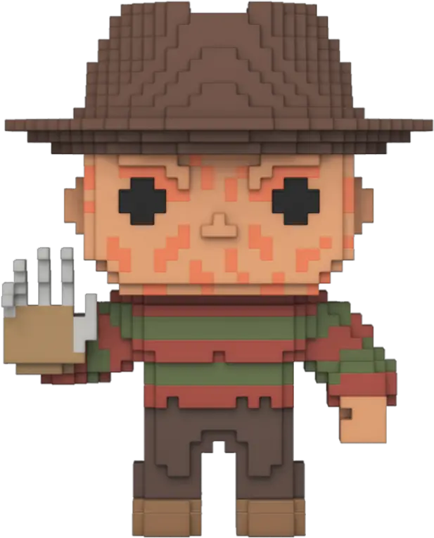 Funko Pop Vinyl 8 Bit Freddy Krueger Png Freddy Krueger Png