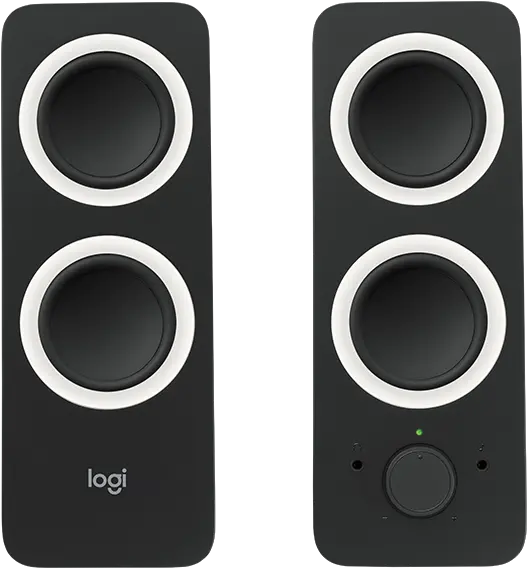 Logitech Z200 Computer Stereo Speakers Logitech Z200 Multimedia Speakers Png Speakers Png