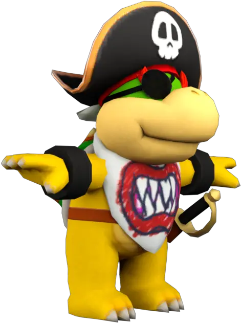 Mario Kart Tour Mario Kart Tour Bowser Jr Pirate Png Bowser Jr Png