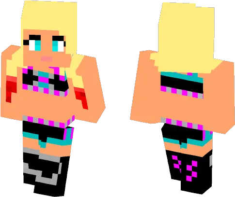 Download Alexa Bliss L Wwe Minecraft Skin For Free Descendants 3 Jay Skins In Minecraft Png Alexa Bliss Png