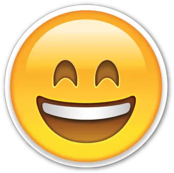 Smiling Face With Open Mouth And Eyes Con Imágenes Imagenes De Emoji Sonriente Png Crying Face Emoji Png