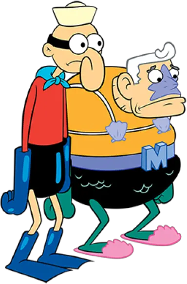 The Most Iconic U0027spongebob Squarepantsu0027 Characters Of All Time Mermaid Man And Barnacle Boy Costumes Png Spongebob Characters Png