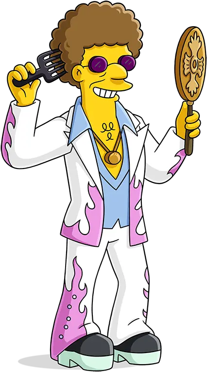 The Simpsons Png Pack Picture 839800 Simpsons Disco Stu Simpsons Png