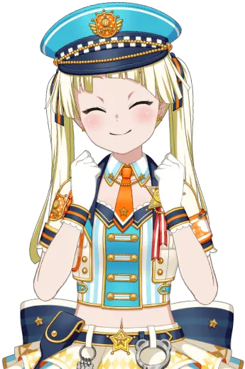 Kokoro Tsurumaki Crystal Ball World Costumes List Bang Dream Kokoro Police Png Crystal Ball Transparent Background