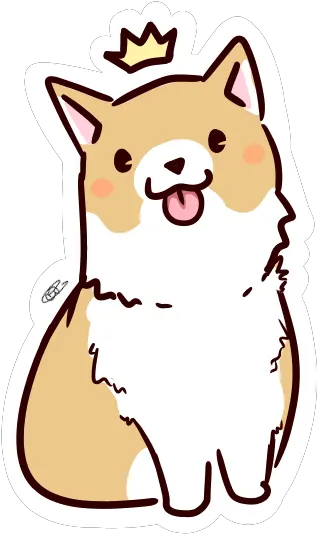 28 Collection Of Corgi Drawing Kawaii Corgi Clipart Kawaii Corgi Easy Draw Dog Cute Png Kawaii Transparent