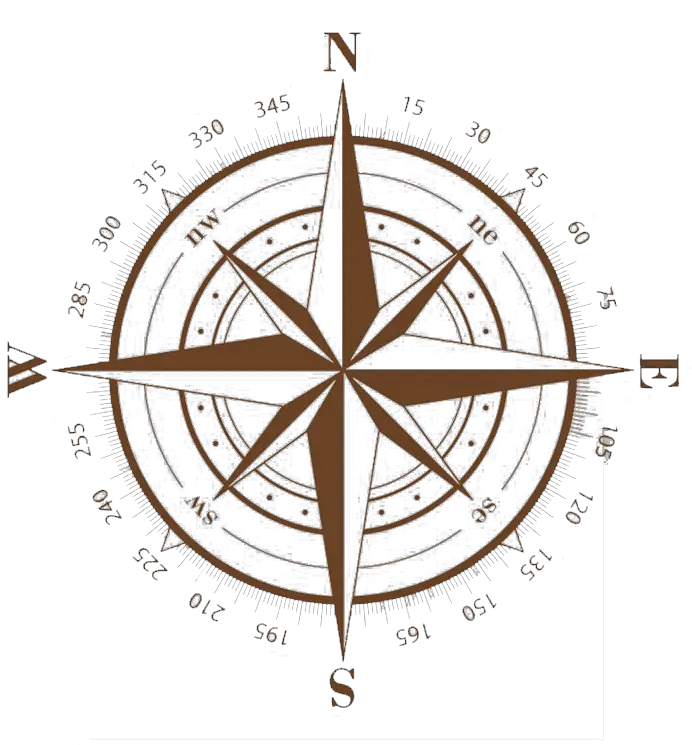 Compass Rose Clip Art Brown Compass Png Download 800886 Compass Rose Compass Rose Icon