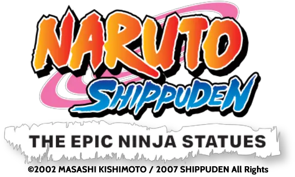 Naruto The Epic Ninja Statue Naruto Shippuden Png Naruto Logo Png