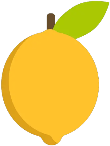 Lemon Fruit Flat Transparent Png U0026 Svg Vector File Illustration Lemon Png