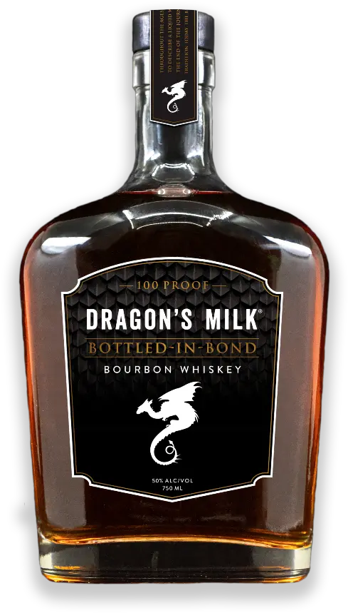 Dragonu0027s Milk Bottled In Bond Bourbon Spirits New Blended Whiskey Png Whiskey Bottle Icon