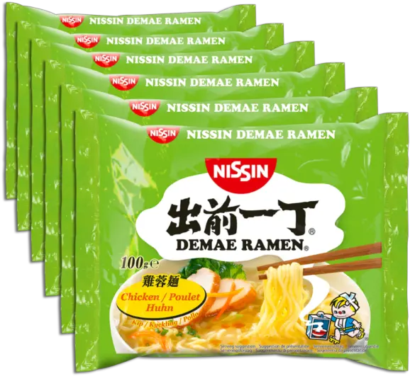 Download Hd Nissin Demae Ramen Noodles Nissin Noodles Png Ramen Transparent