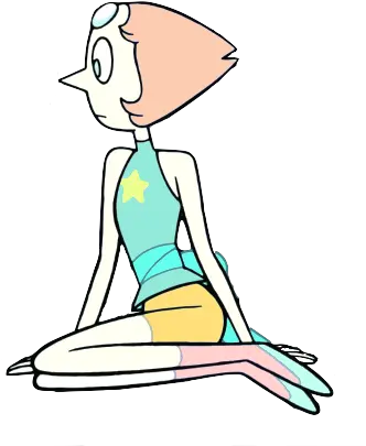 Download Hd Su Pearl Png Steven Universe Pearl Sitting Pearl Steven Universe Sitting Pearl Transparent Background