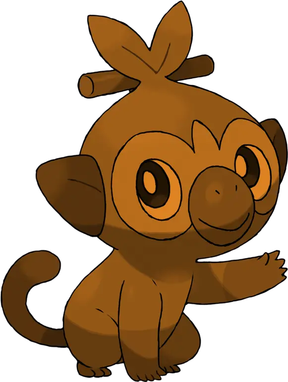 Download Grookey Pokemon Sword And Shield Starters Hd Png Grookey Pokemon Sword And Shield Starters Parappa The Rapper Png