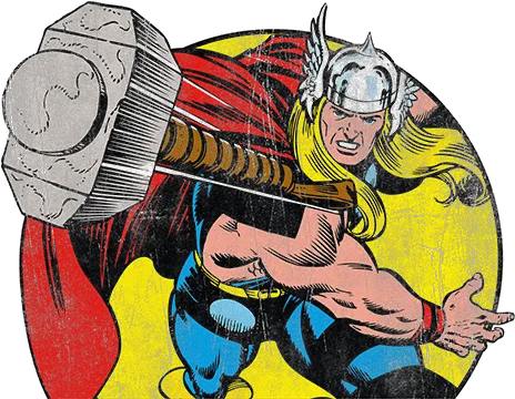 Using His Newfound Powers He Became Daredevil Battling Thor From Comic Books Png Thor Comic Png