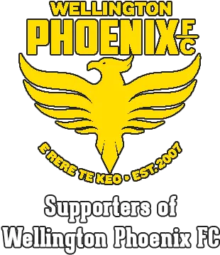 Yellow Fever U2014 Supporters Of The Wellington Phoenix Wellington Phoenix Fc Logo Png Phoenix Logo