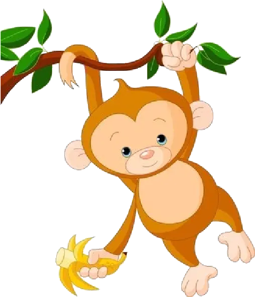 Plant Clipart Baby Transparent Free For Download Baby Monkey Clip Art Png Baby Transparent Background png