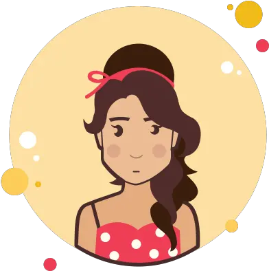 Amy Winehouse Icon In Circle Bubbles Style Png Kiss Cartoon
