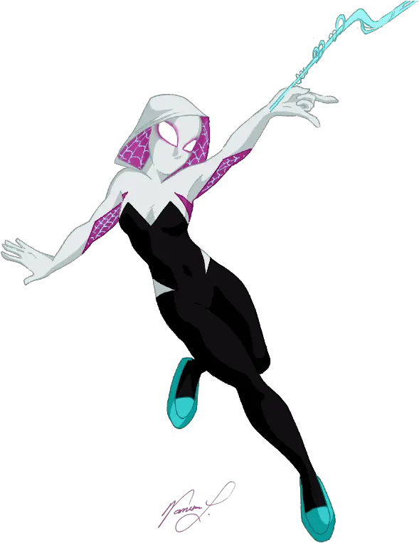 Spider Gwen Dibujo Png Image Transparent Spider Gwen Png Spider Gwen Png