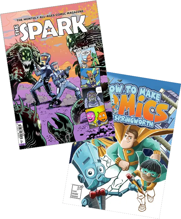 The Spark Magazine Issue 1 Oct 2019 Comic Book Png Comic Book Explosion Png