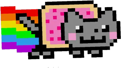Nyan Cat Png Transparent 4 Image Pixel Art Nyan Cat Cat With Transparent Background