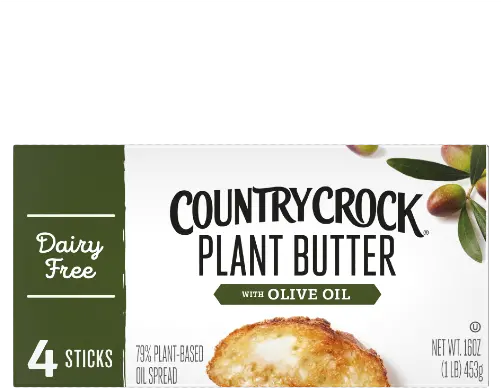 Plant Butter Sticks With Olive Oil Country Crock Plant Butter Olive Oil Png Butter Transparent