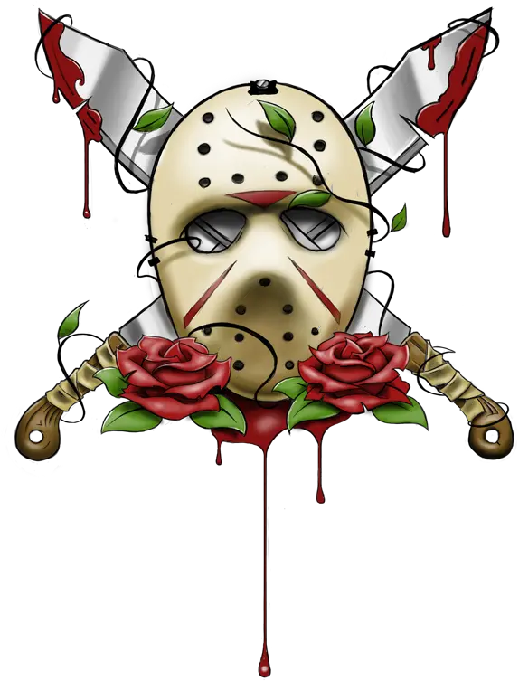 Download Jason Voorhees Mask Logo Hd Jason Voorhees Tattoo Png Jason Voorhees Mask Png