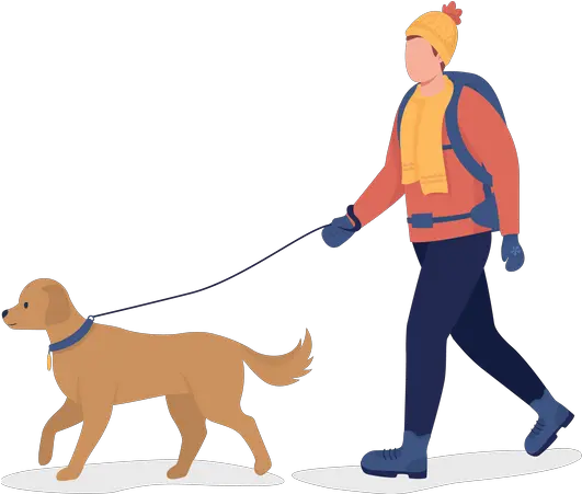 Dog Man Illustrations Images U0026 Vectors Royalty Free Persona Con Un Perro Animado Png Dog Walk Icon