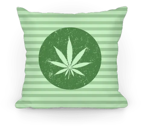 Weed Leaf Pillow Pillows Lookhuman Png Transparent