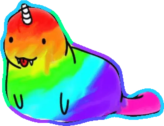 Clipart Lion Unicorn Rainbow Walrus Png Narwhal Png