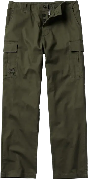 Ghetto Wear Cargo Pants 30 Army Green Barena Cotton Twill Cargo Trousers Png Pants Png