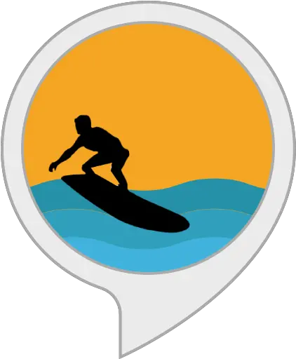 Amazoncom Miami Surf Report Alexa Skills Surfeur Png Surfer Icon