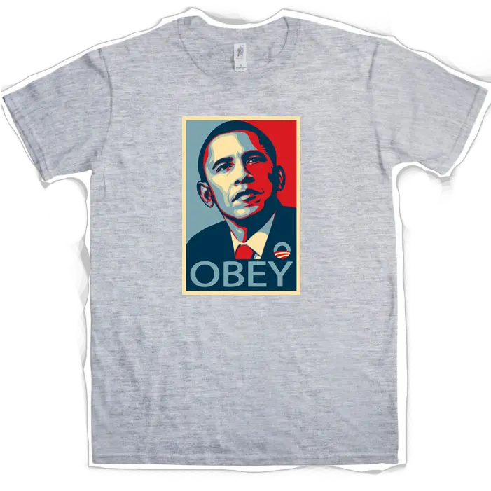 Graffiti Tshirts Obama Obey Tshirt Conform Clothes Cusco Back To The Future Png Obey Png