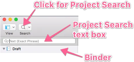 Search Button U2013 Scrivener Classes Screenshot Png Search Button Png