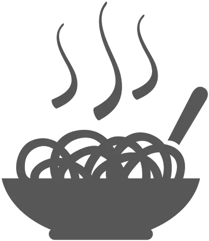 Noodle Icons In Svg Png Ai To Download Chowmein Clipart Black And White Noodle Icon