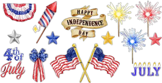 Clipart Watercolor Independanceday Patriotic Fireworks 2015 Special Olympics World Summer Games Png Fireworks Clipart Transparent