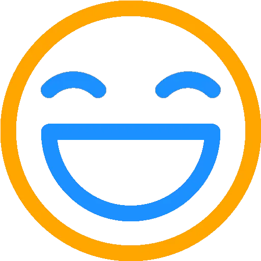 About Aboard The Platform For People Wide Grin Png User Icon Smile'
