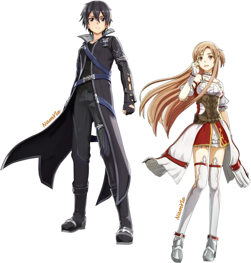 Sword Art Online Hollow Realization Sword Art Online Hollow Realization Asuna Png Kirito Png