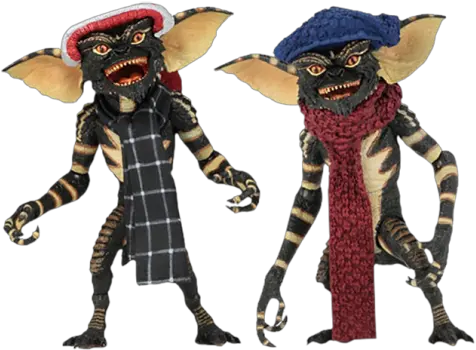 Gremlins Christmas Carol Winter Scene Set 1 7 Inch Scale Action Figure 2pack Neca Gremlins Two Pack Png Gremlin Png