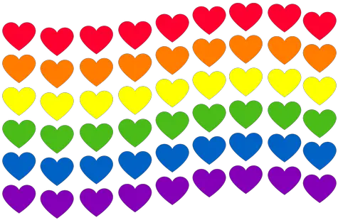 Transparent Png Svg Vector File Rainbow Heart Svg Gay Pride Flag Png