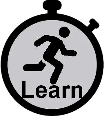 Learn To Run Garmin Connect Iq Stopwatch Icon Png Armin Icon
