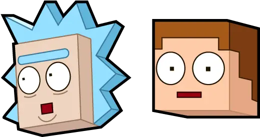 Rick And Morty Minecraft Cursor Clip Art Png Rick And Morty Portal Png