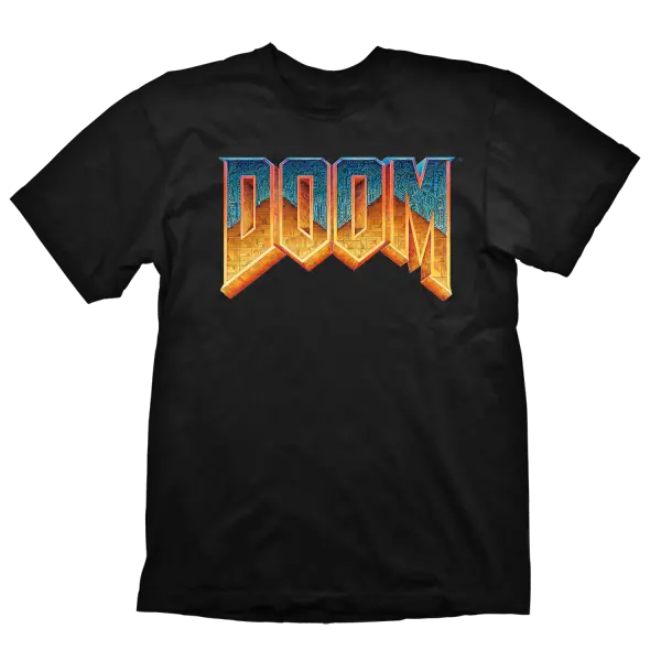 Doom T Shirt Classic Logo Overwatch Mercy T Shirt Full Doom Cum Shirt Png Overwatch Mercy Png