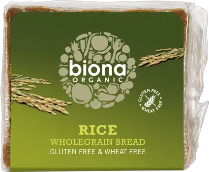 Rice Bread Biona Png Bread Transparent