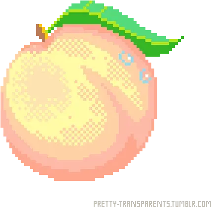 Download Hd Freeuse Stock I Draw Pixel Stuff Kawaii Pixel Peach Png Transparent Kawaii Pixel Transparent