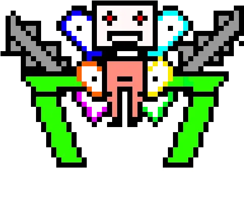 Pixel Art Gallery Matt Pixel Art Fnf Png Undertale Flowey Icon